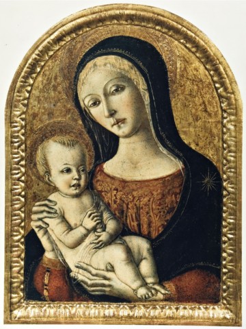 Anonimo — Cozzarelli Guidoccio - sec. XV/ XVI - Madonna con Bambino — insieme